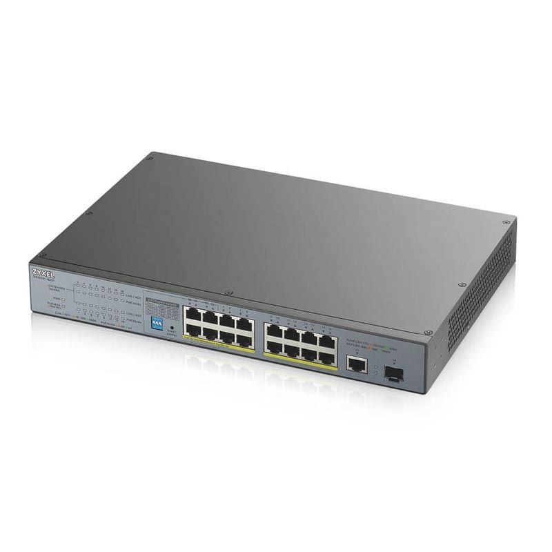 Коммутатор Zyxel GS1300-18HP-EU0101F
Коммутатор Zyxel GS1300-18HP-EU0101F