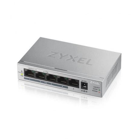 Коммутатор Zyxel GS1005HP-EU0101F
Коммутатор Zyxel GS1005HP-EU0101F