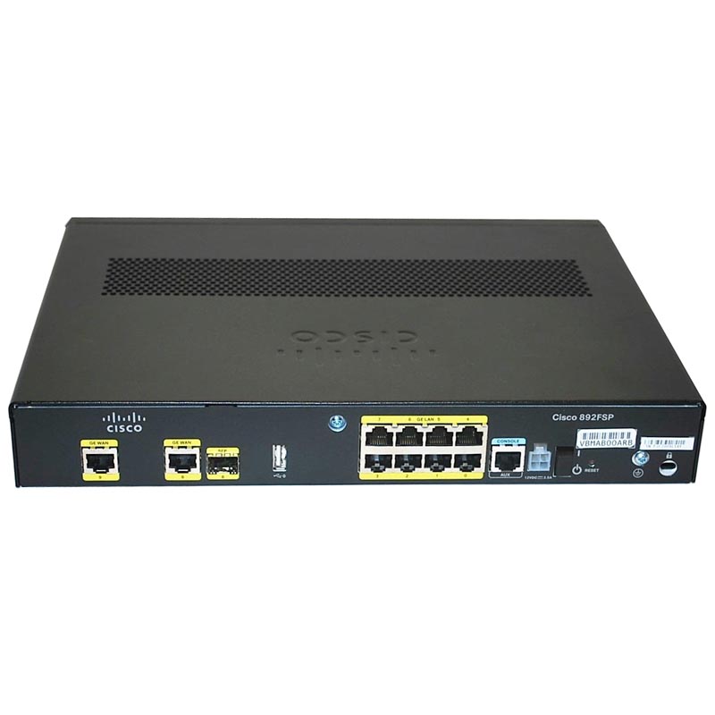 Маршрутизатор Cisco C892FSP-K9
Маршрутизатор Cisco C892FSP-K9