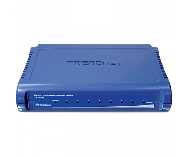Коммутатор TRENDnet TE100-S8 
Коммутатор TRENDnet TE100-S8