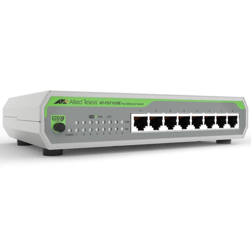 Коммутатор Allied Telesis AT-FS710/8E-60
Коммутатор Allied Telesis AT-FS710/8E-60