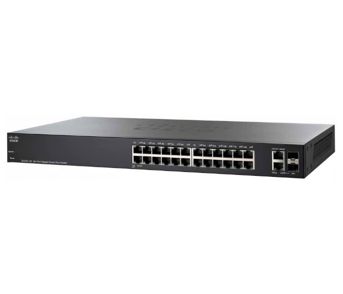 Коммутатор Cisco SG220-26P-K9-EU
Коммутатор Cisco SG220-26P-K9-EU