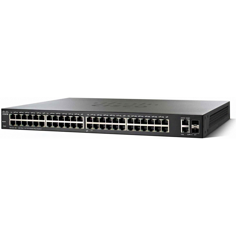 Коммутатор Cisco SF220-48-K9-EU
Коммутатор Cisco SF220-48-K9-EU