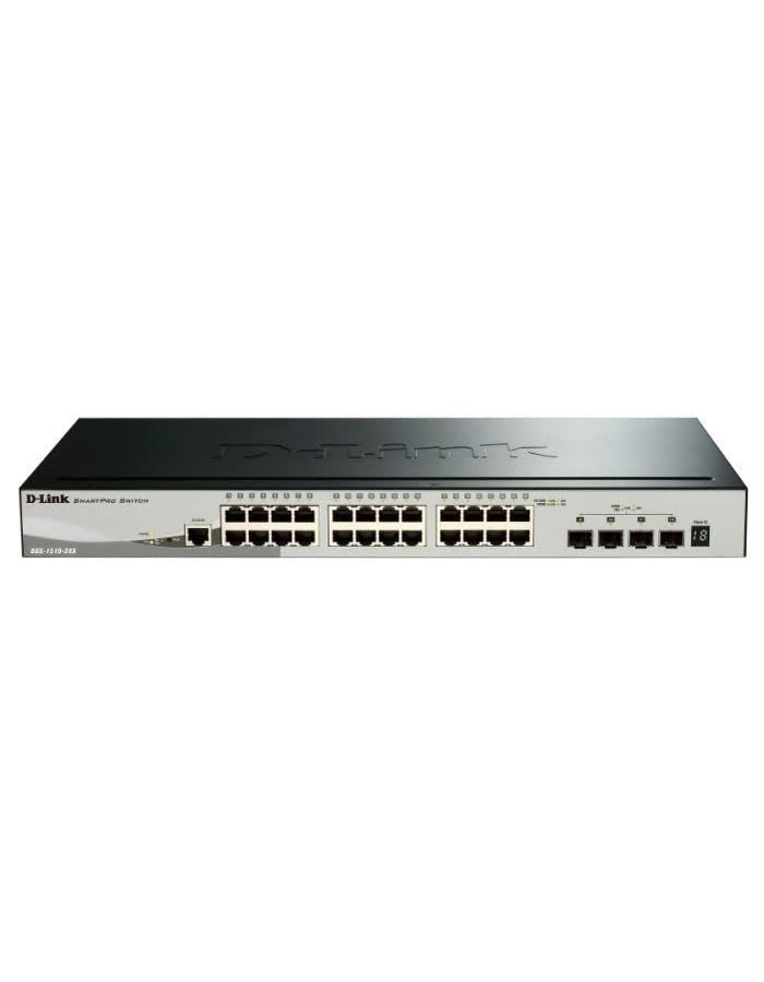 Коммутатор D-Link DGS-1510-28X 24G
Коммутатор D-Link DGS-1510-28X 24G