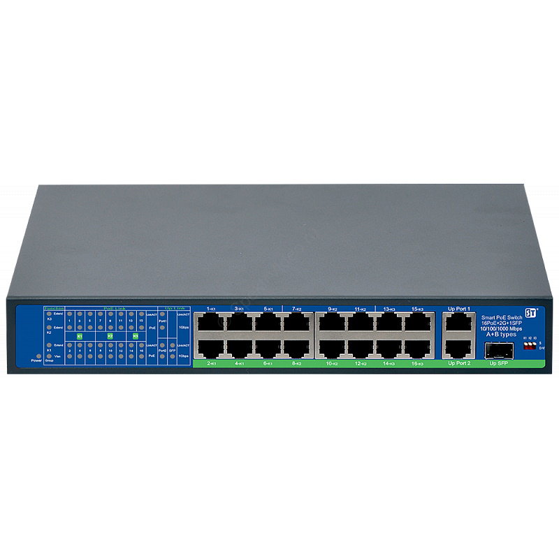 Коммутатор Space Technology ST-S161POE
Коммутатор Space Technology ST-S161POE