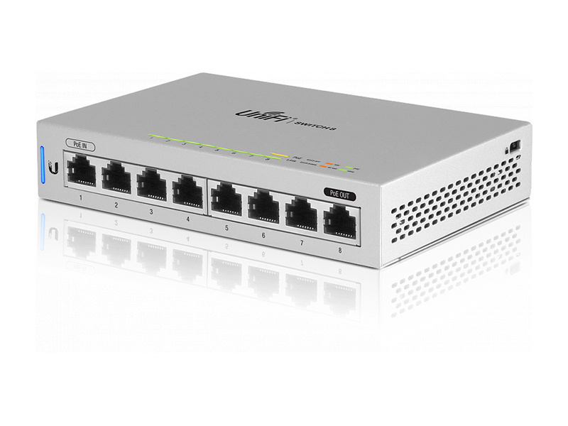 Коммутатор Ubiquiti 1POE 5PACK UNIFI US-8-5
Коммутатор Ubiquiti 1POE 5PACK UNIFI US-8-5