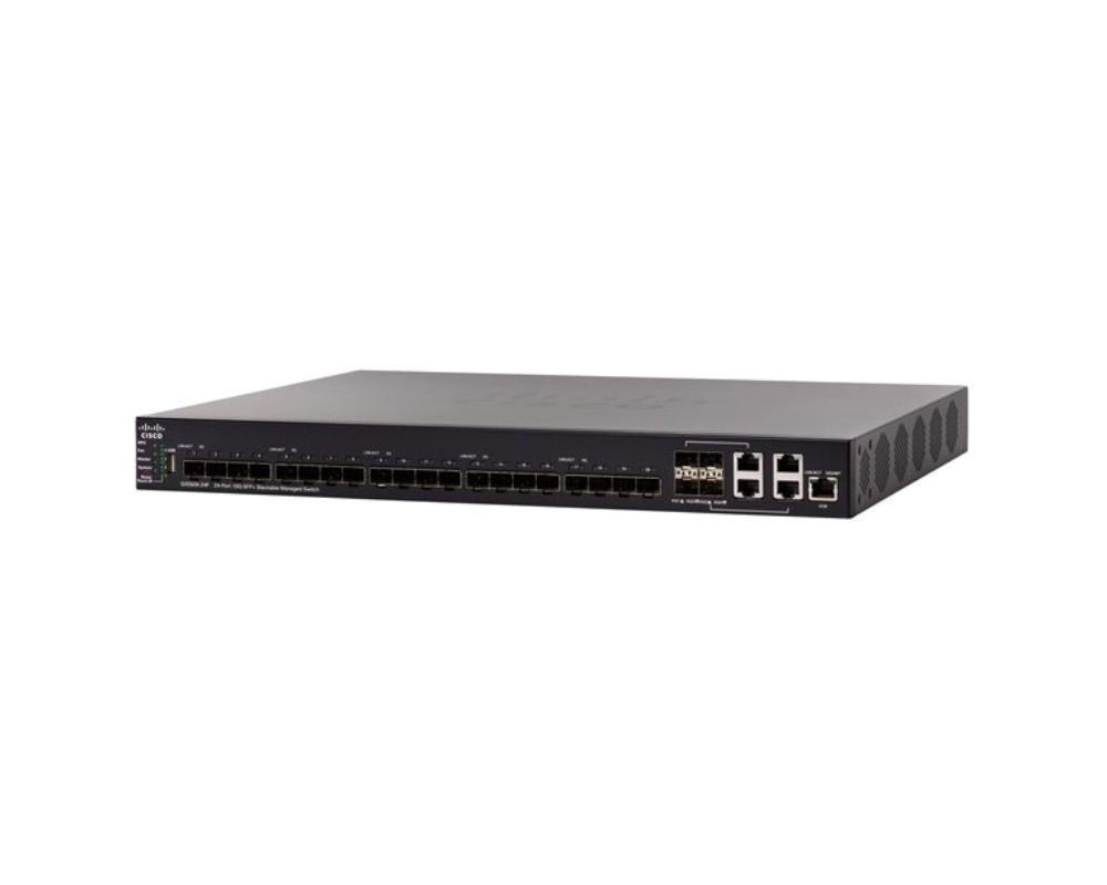 Коммутатор Cisco SX550X-24F-K9-EU
Коммутатор Cisco SX550X-24F-K9-EU