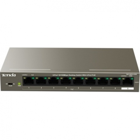 Коммутатор Tenda TEF1109P-8-102W
Коммутатор Tenda TEF1109P-8-102W