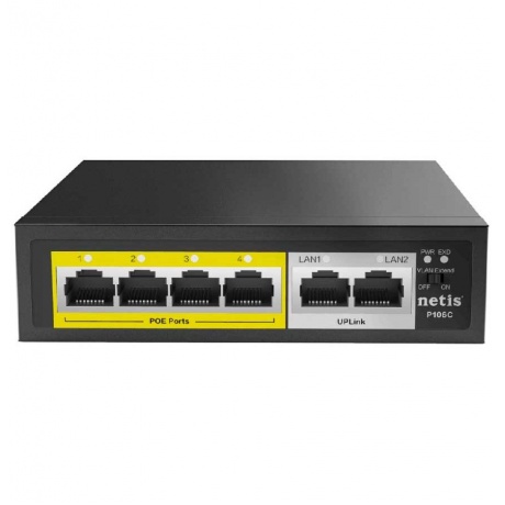 Коммутатор Netis P106C
Коммутатор Netis P106C