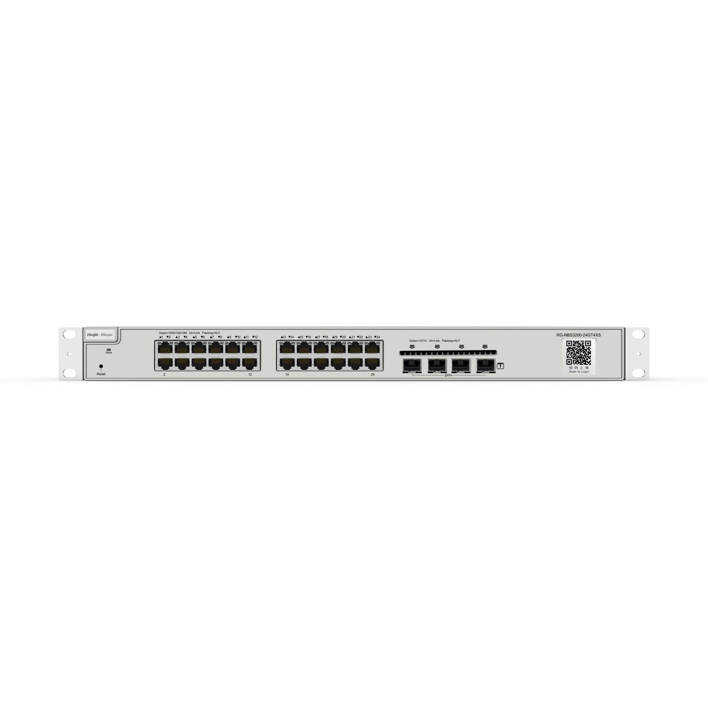 Коммутатор Ruijie Reyee RG-NBS3200-24GT4XS (RG-NBS3200-24GT4XS)
Коммутатор Ruijie Reyee RG-NBS3200-24GT4XS (RG-NBS3200-24GT4XS)