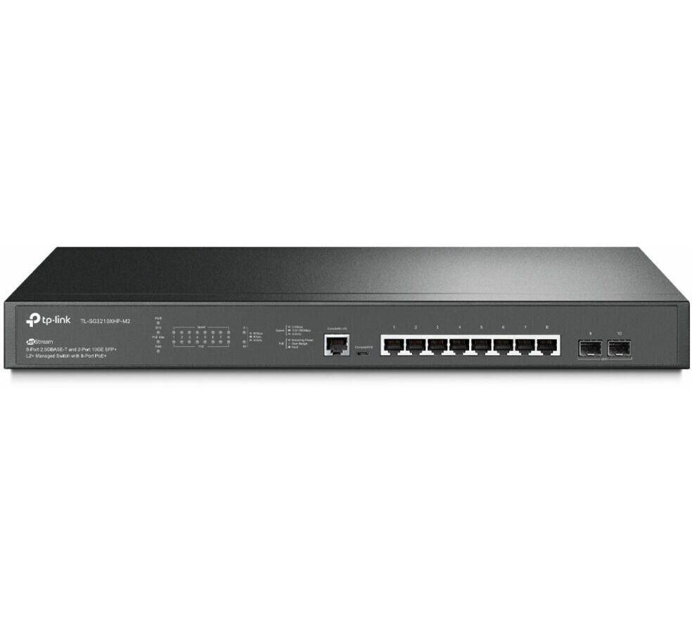 Коммутатор TP-Link TL-SG3210XHP-M2
Коммутатор TP-Link TL-SG3210XHP-M2