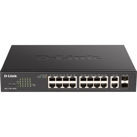 Коммутатор D-Link DGS-1100-18PV2/A3A
Коммутатор D-Link DGS-1100-18PV2/A3A