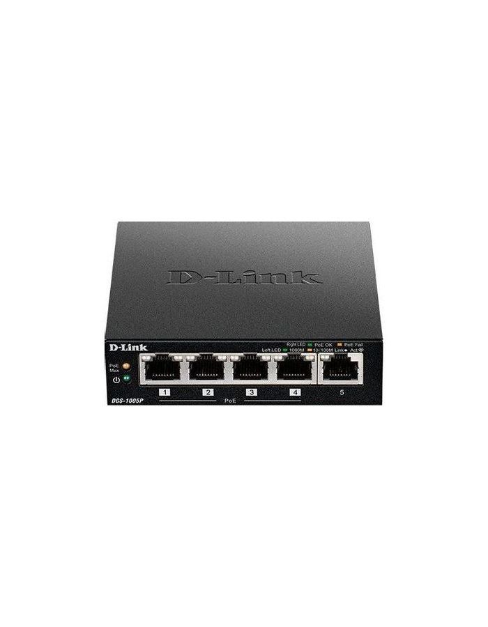Коммутатор D-Link DGS-1005P/B1A
Коммутатор D-Link DGS-1005P/B1A