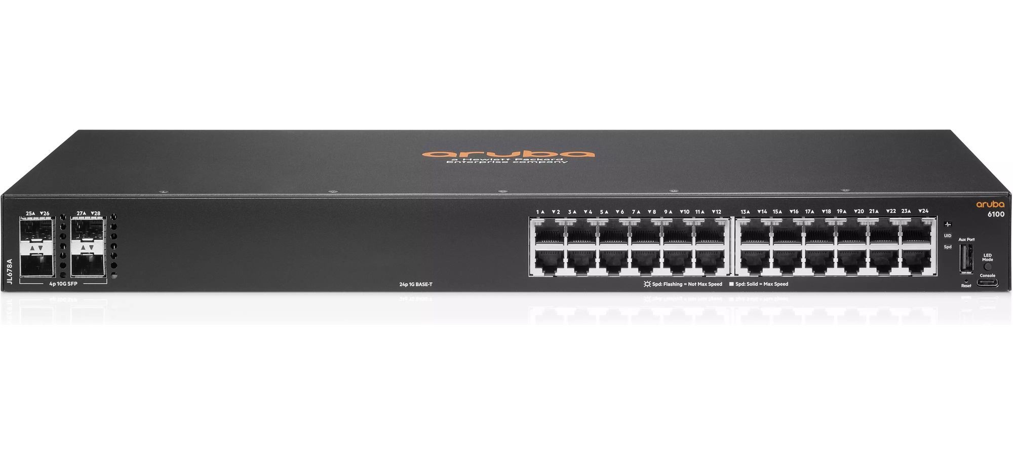 Коммутатор HPE Aruba 6100 (JL678A#ABB)
Коммутатор HPE Aruba 6100 (JL678A#ABB)