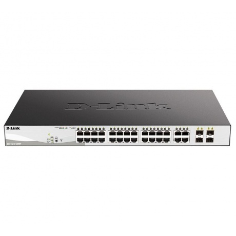 Коммутатор D-Link DGS-1210-28MP/F4A
Коммутатор D-Link DGS-1210-28MP/F4A