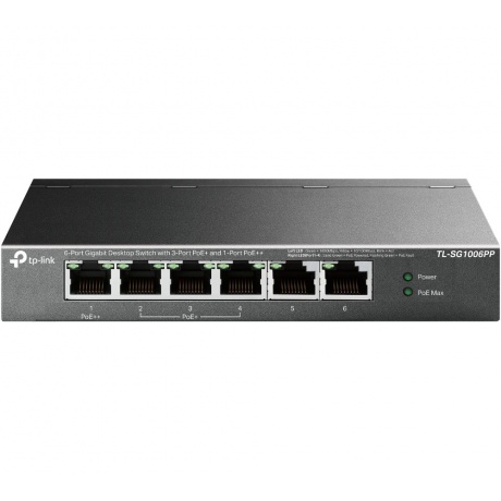 Коммутатор TP-Link (TL-SG1006PP)
Коммутатор TP-Link (TL-SG1006PP)