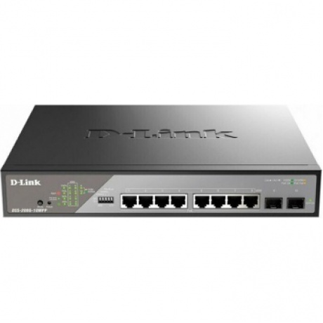 Коммутатор D-Link (DSS-200G-10MPP/A1A)
Коммутатор D-Link (DSS-200G-10MPP/A1A)
