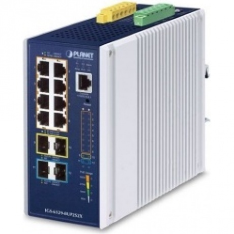 Коммутатор Planet IGS-6329-8UP2S2X
Коммутатор Planet IGS-6329-8UP2S2X
