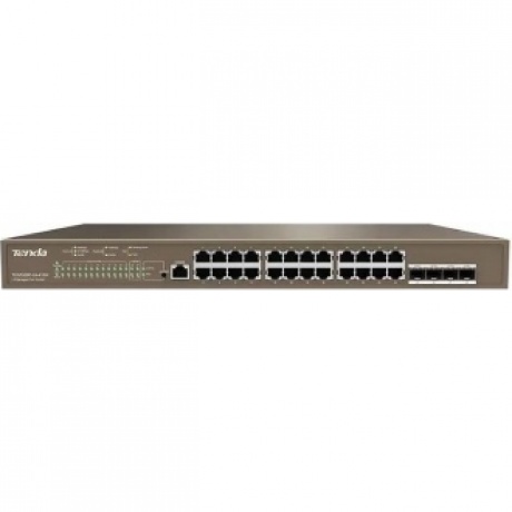 Коммутатор Tenda 4SFP G5328P-24-410W
Коммутатор Tenda 4SFP G5328P-24-410W