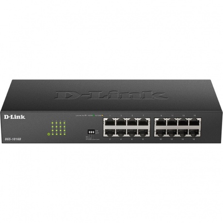 Коммутатор D-Link DGS-1016D/J1A
Коммутатор D-Link DGS-1016D/J1A
