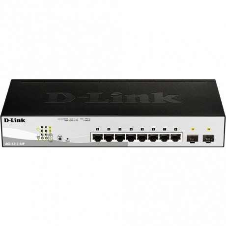 Коммутатор D-Link DGS-1210-08P/G3A
Коммутатор D-Link DGS-1210-08P/G3A