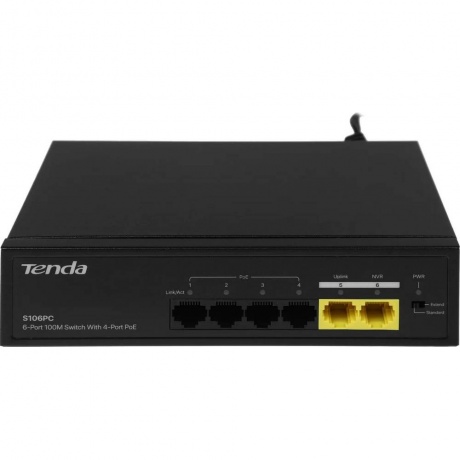 Коммутатор TENDA S106PC
Коммутатор TENDA S106PC