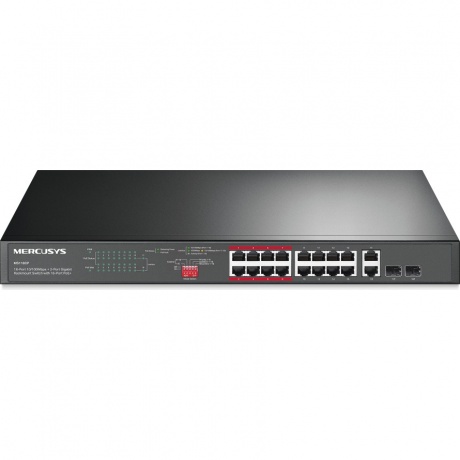 Коммутатор Mercusys MS118CP
Коммутатор Mercusys MS118CP