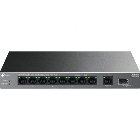 Коммутатор TP-Link LS1210GP
Коммутатор TP-Link LS1210GP