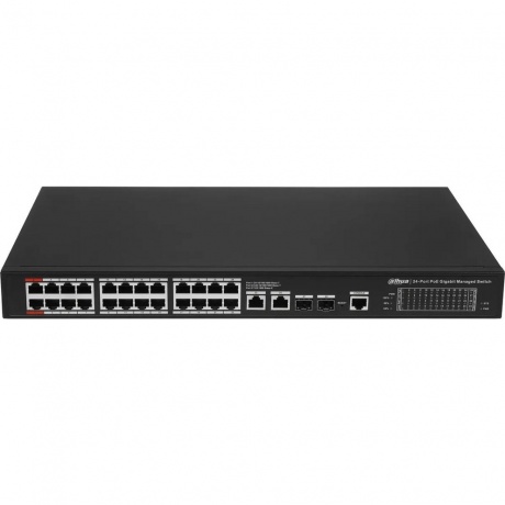 Коммутатор Dahua DH-S4228-24GT-240 (L2) 28x1Гбит/с 2SFP 24PoE 240W управляемый
Коммутатор Dahua DH-S4228-24GT-240 (L2) 28x1Гбит/с 2SFP 24PoE 240W управляемый
