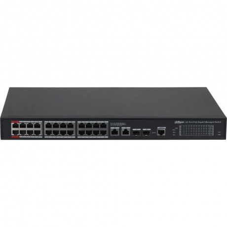 Коммутатор Dahua DH-S4228-24GT-360 (L2) 28x1Гбит/с 2SFP 24PoE 360W управляемый
Коммутатор Dahua DH-S4228-24GT-360 (L2) 28x1Гбит/с 2SFP 24PoE 360W управляемый