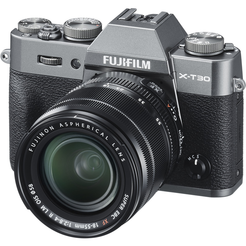 Цифровой фотоаппарат FujiFilm X-T30 Kit XF18-55mm F2.8-4 R LM OIS Charcoal Silver, Серый
Цифровой фотоаппарат FujiFilm X-T30 Kit XF18-55mm F2.8-4 R LM OIS Charcoal Silver, Серый