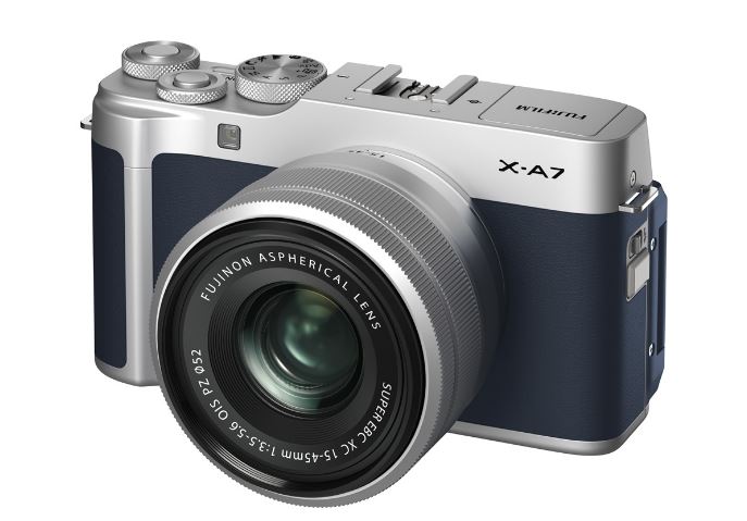 Цифровой фотоаппарат FujiFilm X-A7 kit 15-45mm Navy Blue, Синий
Цифровой фотоаппарат FujiFilm X-A7 kit 15-45mm Navy Blue, Синий