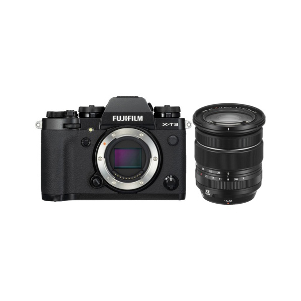 Цифровой фотоаппарат FujiFilm X-T3 Kit XF16-80mm F4 R OIS WR Black, Черный
Цифровой фотоаппарат FujiFilm X-T3 Kit XF16-80mm F4 R OIS WR Black, Черный