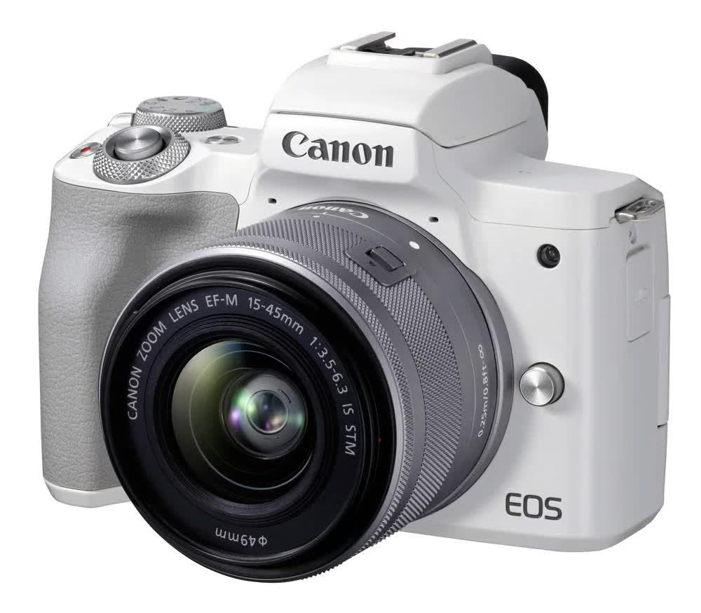 Цифровой фотоаппарат Canon EOS M50 Mark II kit 15-45 IS STM White, Белый
Цифровой фотоаппарат Canon EOS M50 Mark II kit 15-45 IS STM White, Белый