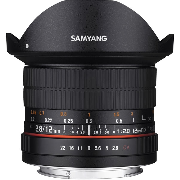 Объектив SAMYANG MF 12mm f/2.8 ED AS NCS Fish-eye Canon EF
Объектив SAMYANG MF 12mm f/2.8 ED AS NCS Fish-eye Canon EF