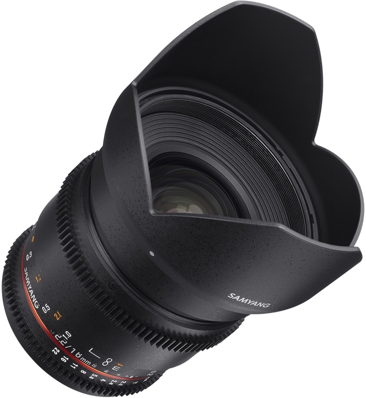 Объектив SAMYANG MF 16mm T2.2 ED AS UMC CS VDSLR Sony A
Объектив SAMYANG MF 16mm T2.2 ED AS UMC CS VDSLR Sony A