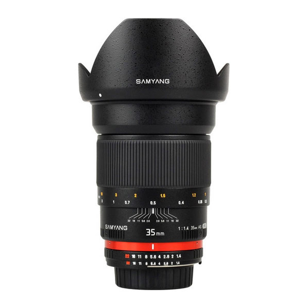 Объектив SAMYANG MF 35mm f/1.4 ED AS UMC AE Nikon F
Объектив SAMYANG MF 35mm f/1.4 ED AS UMC AE Nikon F