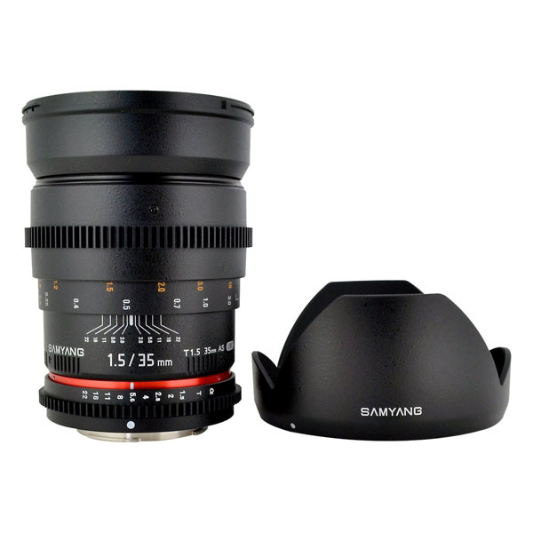 Объектив SAMYANG MF 35mm T1.5 ED AS UMC VDSLR Canon EF
Объектив SAMYANG MF 35mm T1.5 ED AS UMC VDSLR Canon EF
