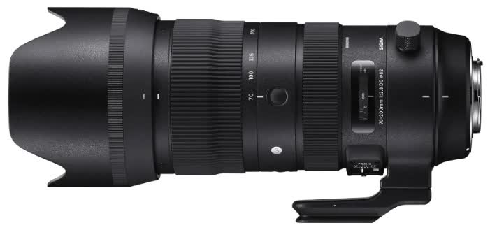 Объектив Sigma AF 70-200mm F/2.8 DG OS HSM Sports CANON
Объектив Sigma AF 70-200mm F/2.8 DG OS HSM Sports CANON