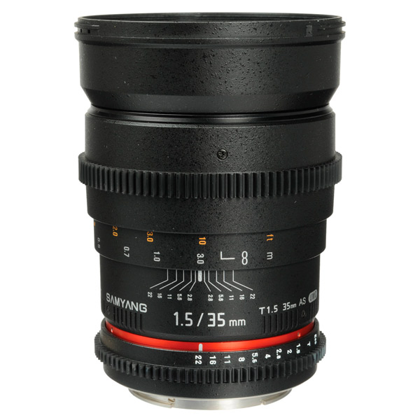 Объектив SAMYANG MF 35mm T1.5 ED AS UMC VDSLR II Micro 4/3
Объектив SAMYANG MF 35mm T1.5 ED AS UMC VDSLR II Micro 4/3