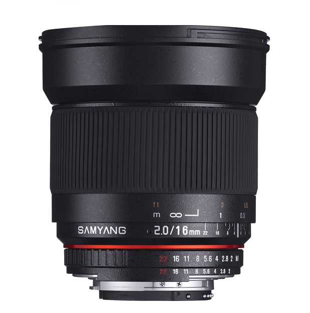 Объектив SAMYANG MF 16mm f/2.0 ED AS UMC CS Sony E (NEX
Объектив SAMYANG MF 16mm f/2.0 ED AS UMC CS Sony E (NEX