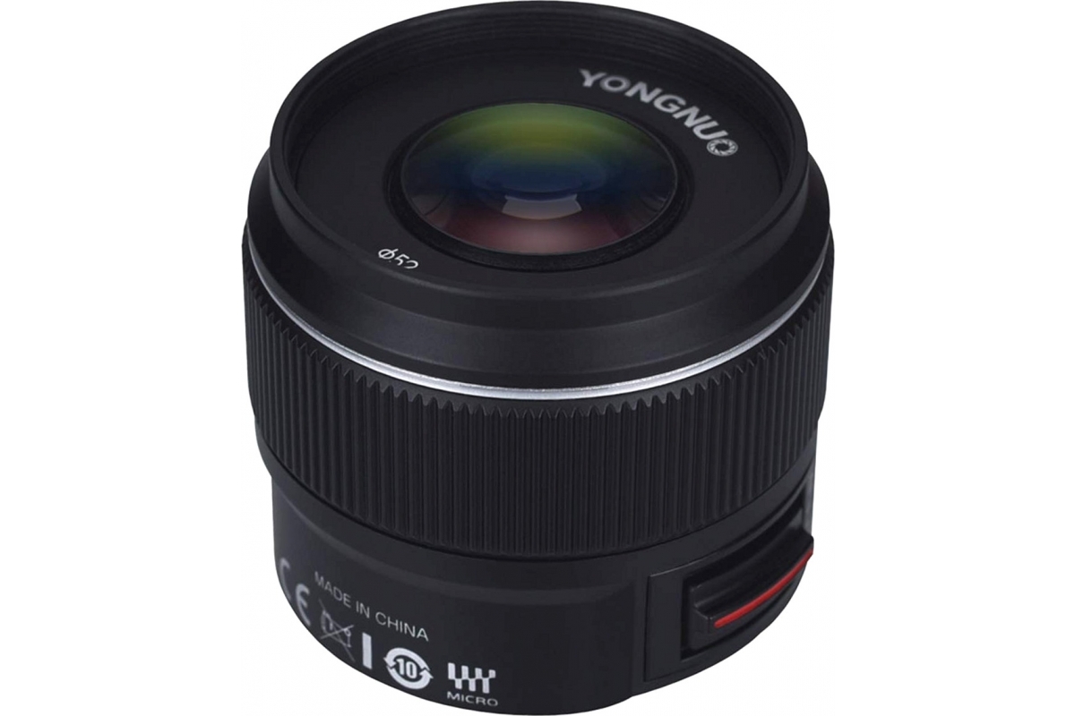 Объектив Yongnuo 42.5mm f/1.7 MFT
Объектив Yongnuo 42.5mm f/1.7 MFT