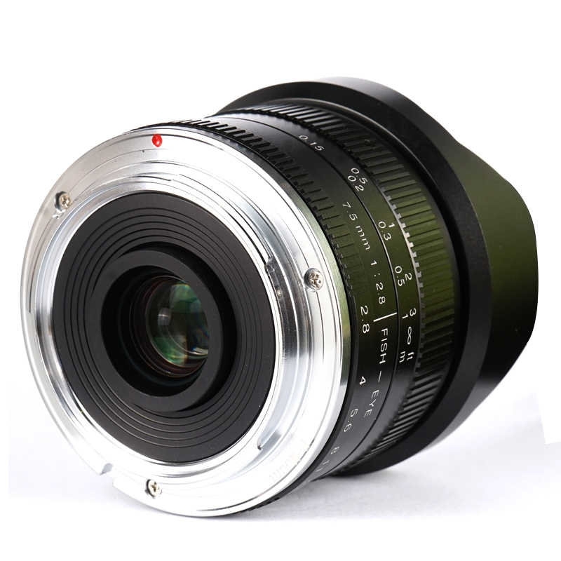 Объектив 7artisans X-Mount 7.5mm f/2.8 Fisheye Black
Объектив 7artisans X-Mount 7.5mm f/2.8 Fisheye Black