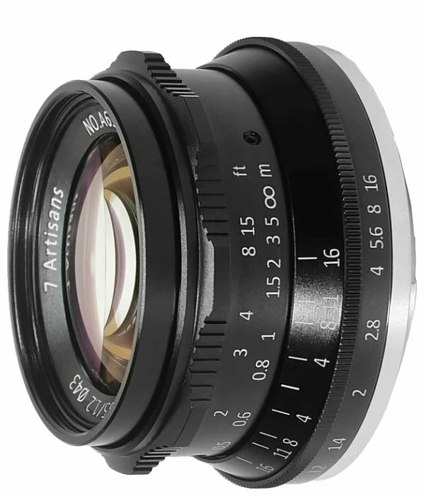 Объектив 7artisans E-Mount 35mm f/1.2 Black
Объектив 7artisans E-Mount 35mm f/1.2 Black