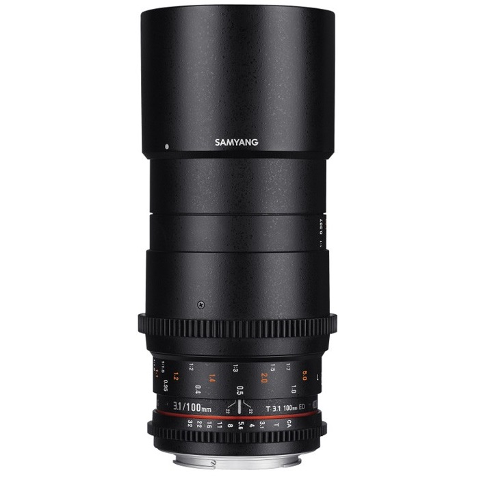 Объектив Samyang MF 100mm T3.1 ED UMC Macro VDSLR Micro 4/3
Объектив Samyang MF 100mm T3.1 ED UMC Macro VDSLR Micro 4/3