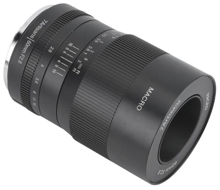 Объектив 7Artisans X-Mount 60 mm f/2.8 Macro 18010
Объектив 7Artisans X-Mount 60 mm f/2.8 Macro 18010