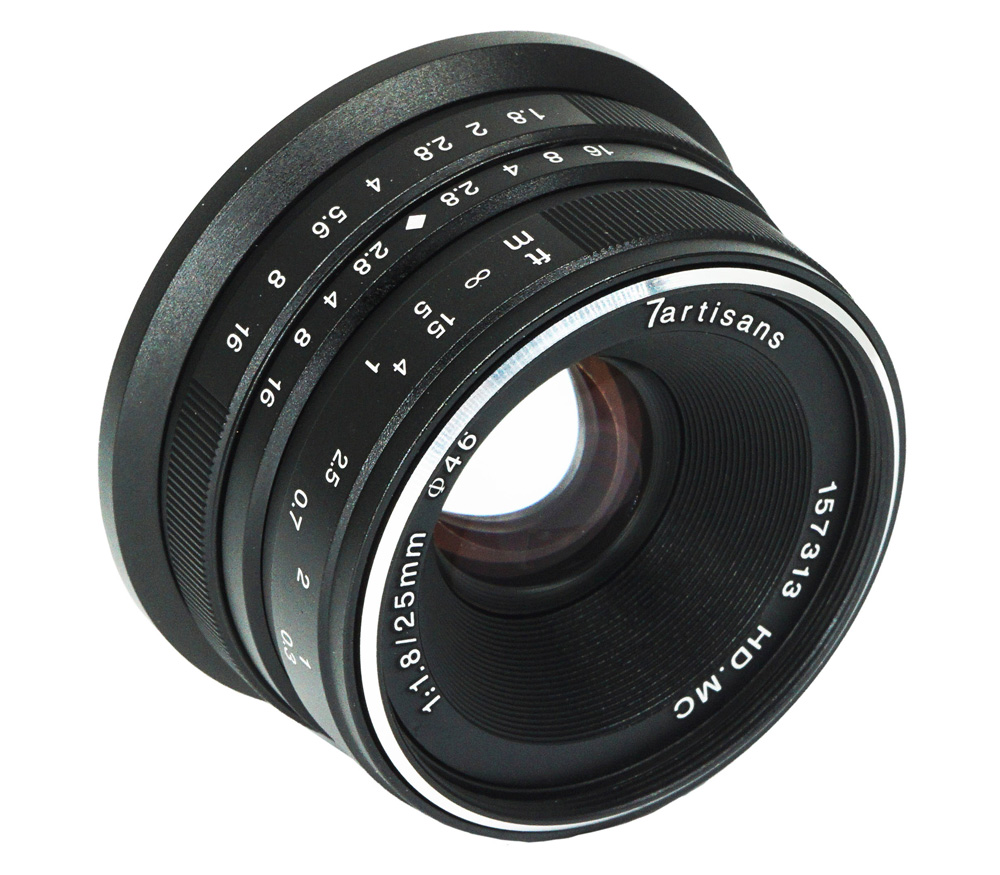 Обьектив 7Artisans 25mm F1.8 Sony (E Mount
Обьектив 7Artisans 25mm F1.8 Sony (E Mount