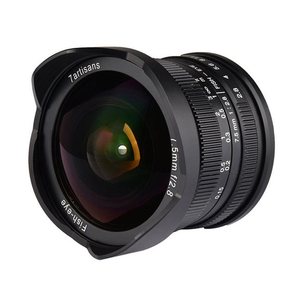 Фотообъектив 7Artisans 7.5mm F2.8 Fuji (FX Mount)
Фотообъектив 7Artisans 7.5mm F2.8 Fuji (FX Mount)