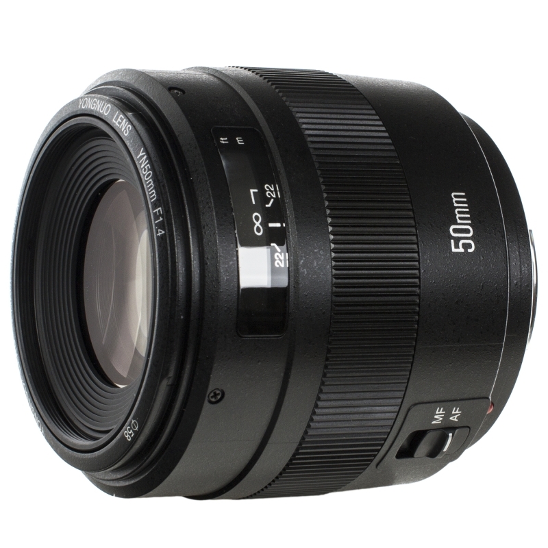 Объектив Yongnuo 50F1.4 для камер Canon
Объектив Yongnuo 50F1.4 для камер Canon