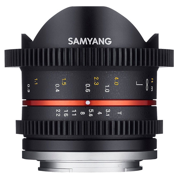Объектив Samyang MF 8mm T3.1 Fish-eye CINE Fuji X
Объектив Samyang MF 8mm T3.1 Fish-eye CINE Fuji X